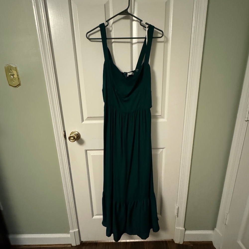 Like New Reformation Celestia Emerald Green Dress